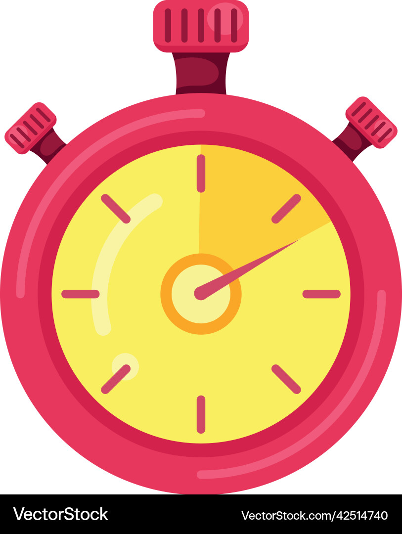 Chronometer timer counter Vector Image