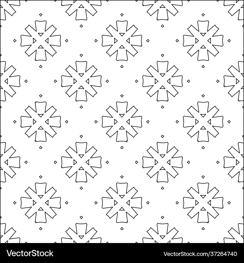 Geometric pattern with triangular elements Vector Image
