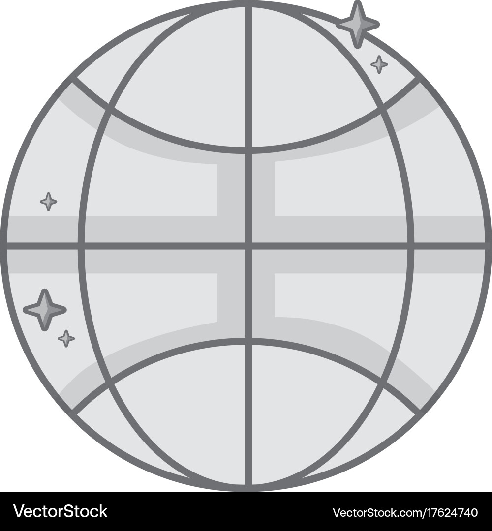 Grayscale network global connection digital Vector Image