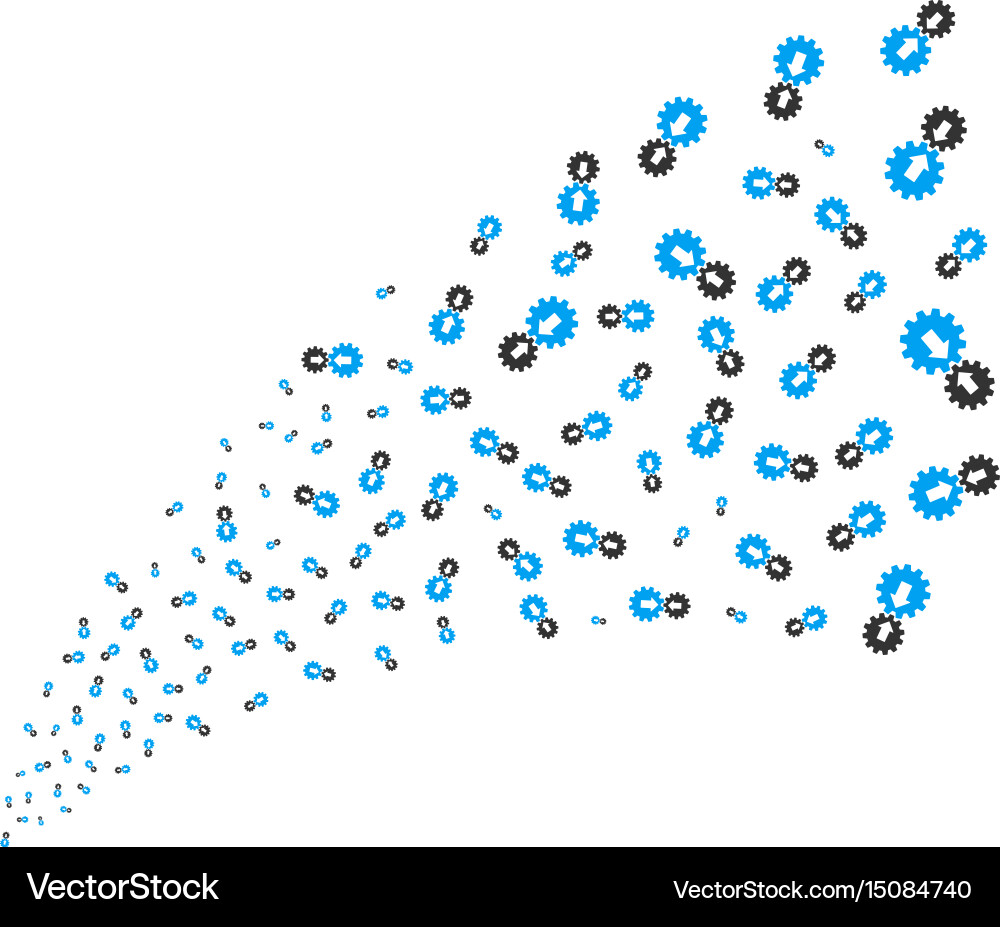 Integration source stream Vector Image