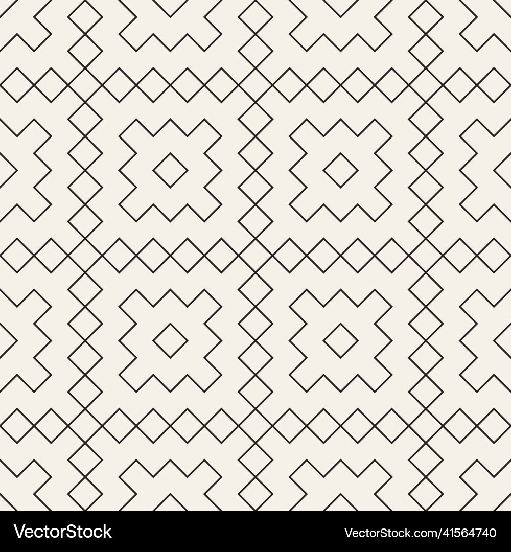 Seamless pattern repeating geometric elements Seamless pattern repeating geometric elements vector image