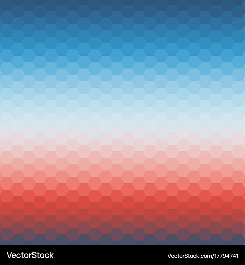 Abstract background of hexagons Vector Image