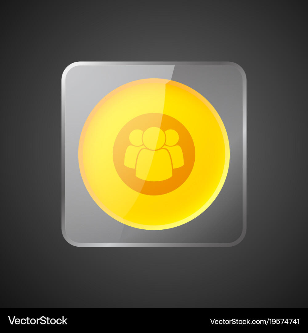 Abstract web interface element vector image