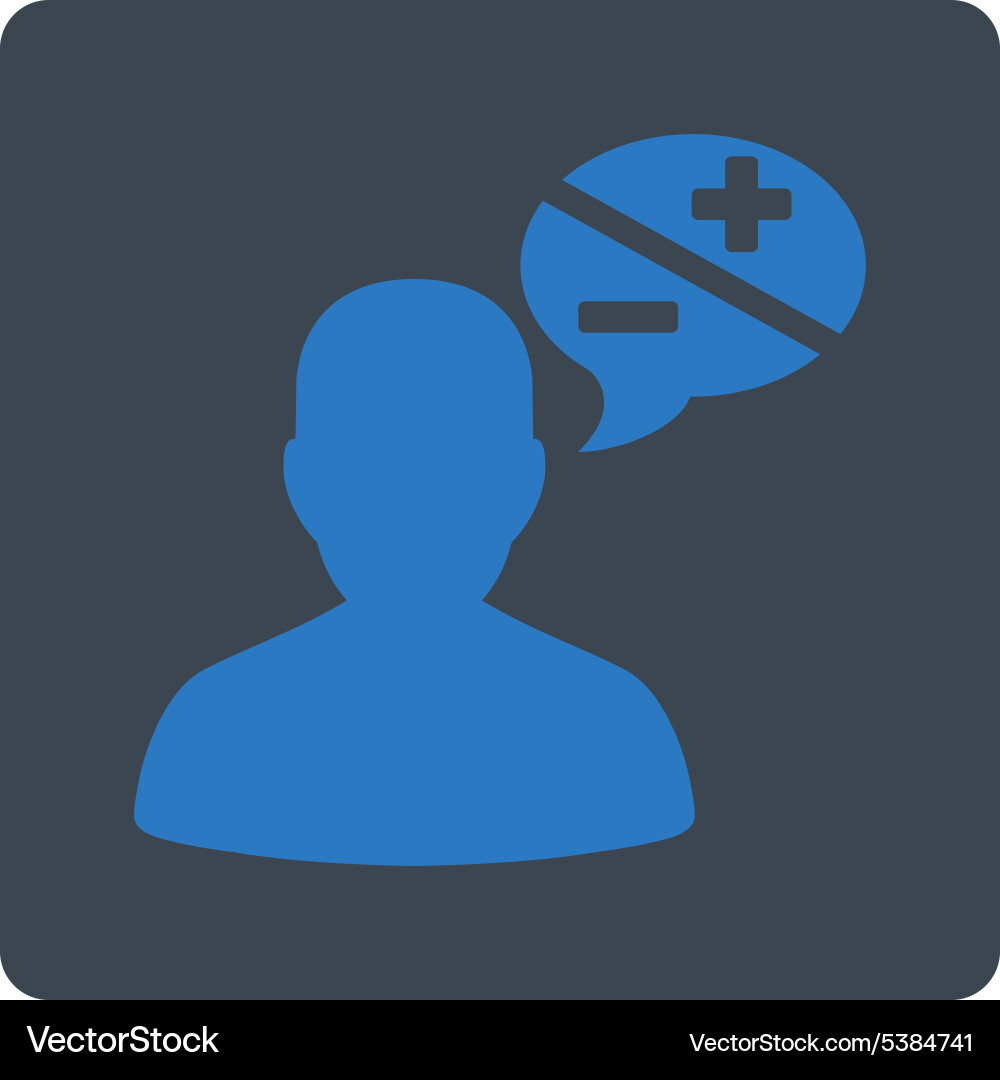 Arguments icon vector image
