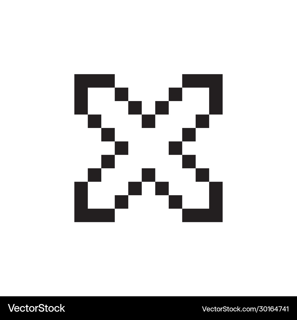 Close delete cancel disable and arrow icon Close delete cancel disable and arrow icon Vector Image