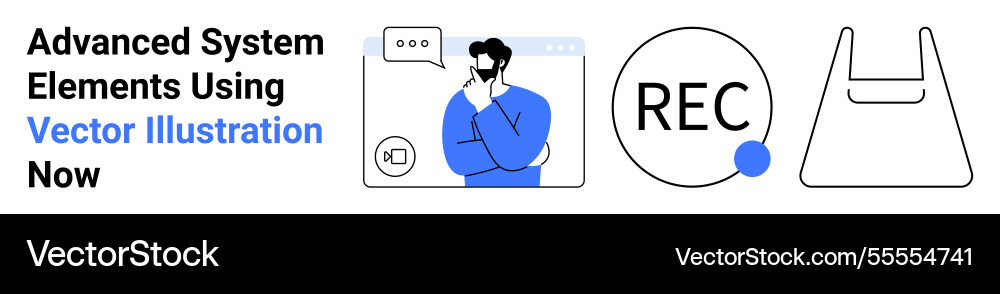 Digital workflow tools featuring thinker Digital workflow tools featuring thinker vector image