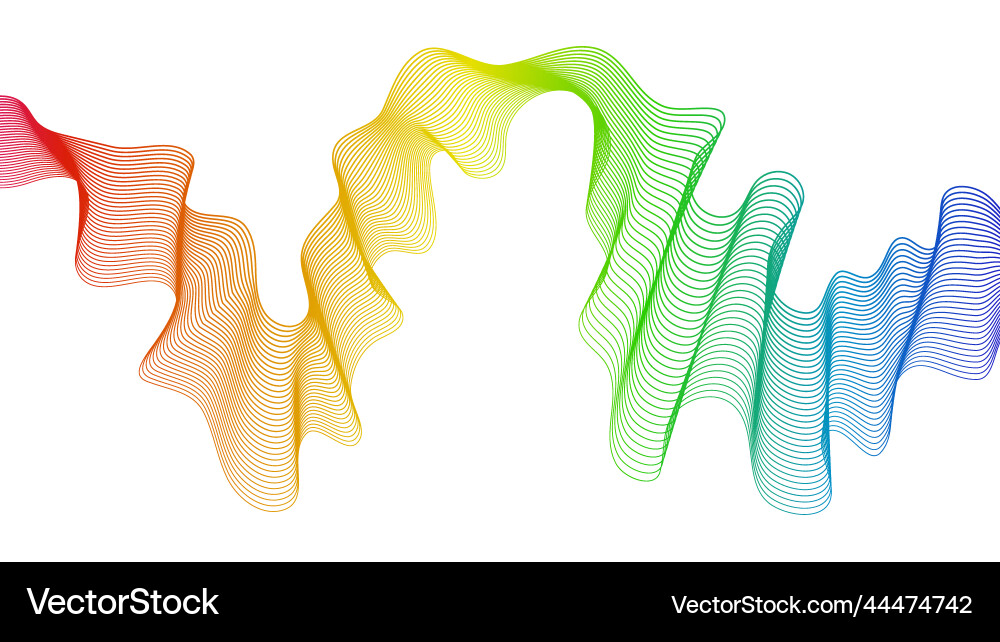 Abstract backdrop with wave gradient lines Abstract backdrop with wave gradient lines vector image