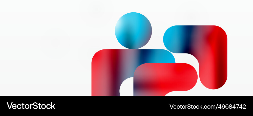Gradient geometry minimalist fusion of lines Gradient geometry minimalist fusion of lines Vector Image
