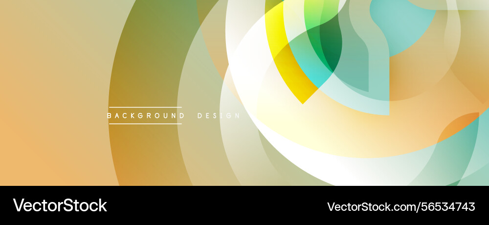 Abstract design features overlapping circles Abstract design features overlapping circles vector image