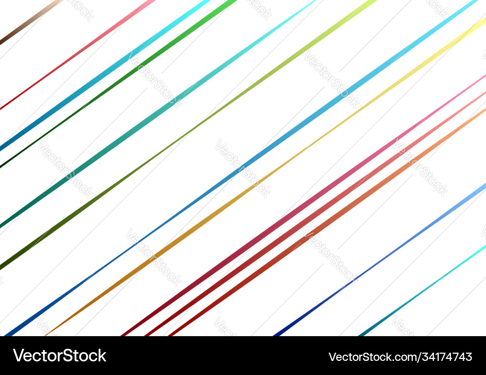 Random colorful lines with gradient fill Random colorful lines with gradient fill vector image