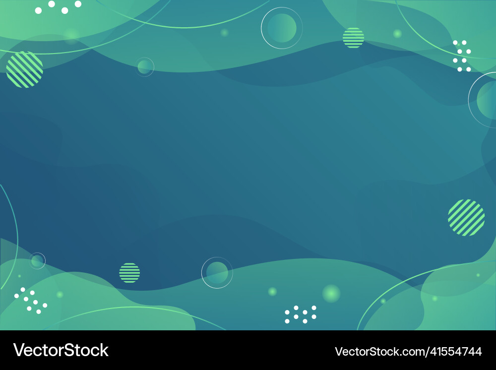 Abstract Green Gradient Background vector image