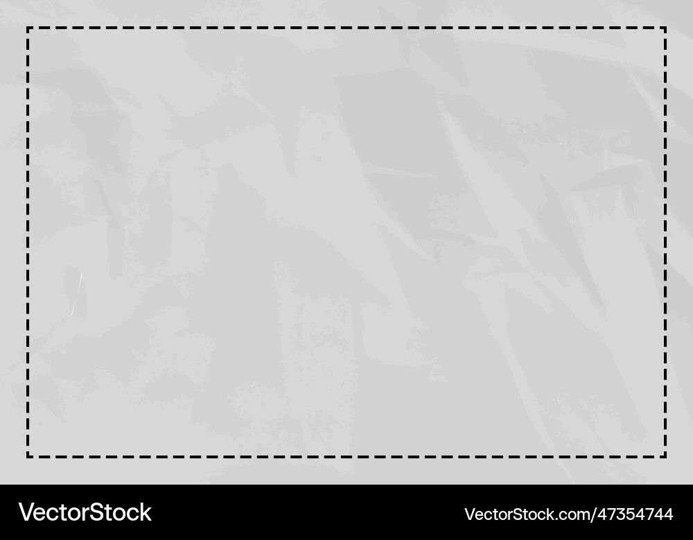 Black dashed line frame background Vector Image