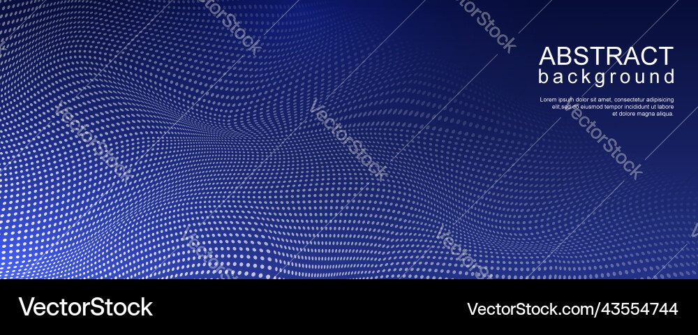 Modern gradient color background with halftone vector image