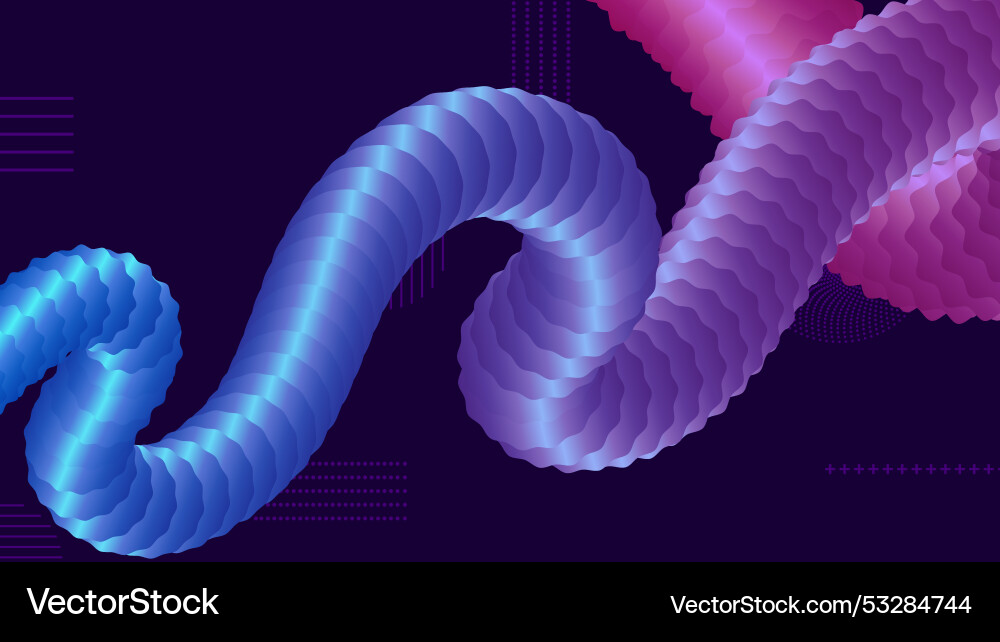 Modern liquid curly gradient background design Modern liquid curly gradient background design Vector Image