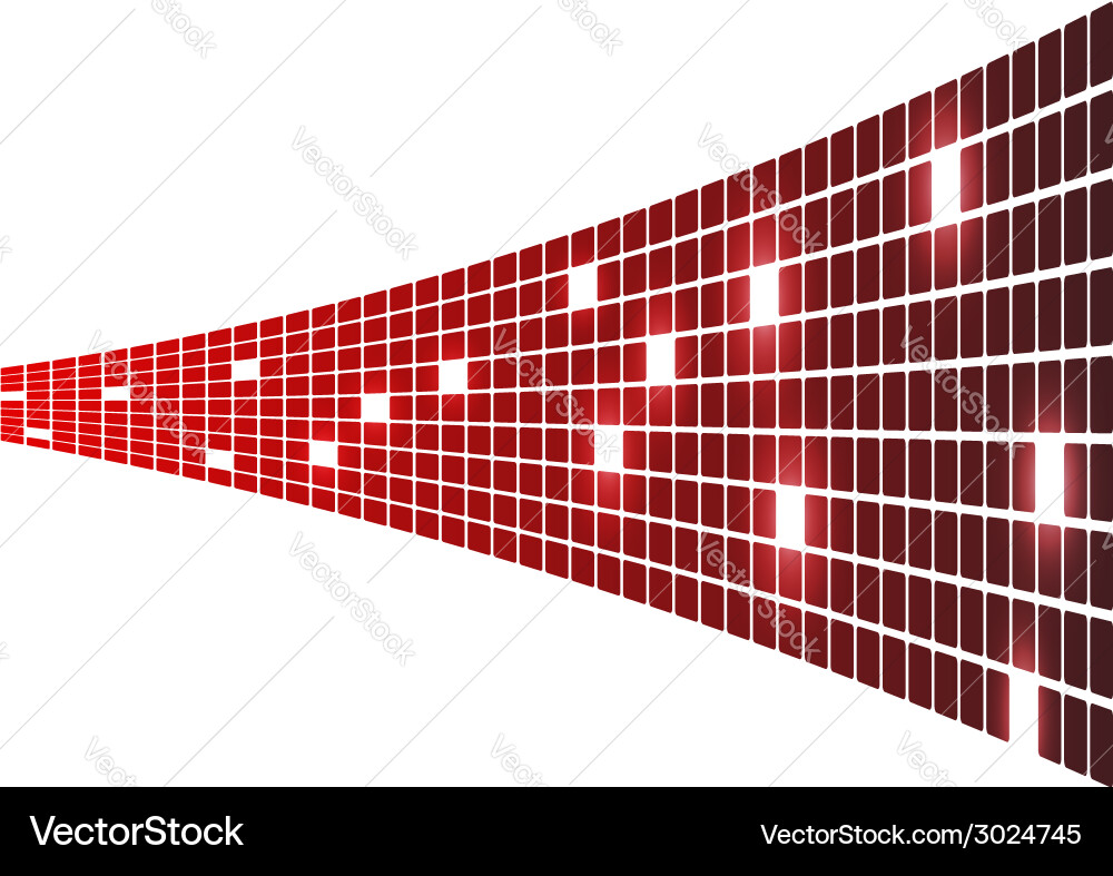 Abstract rounded rectangle background vector image