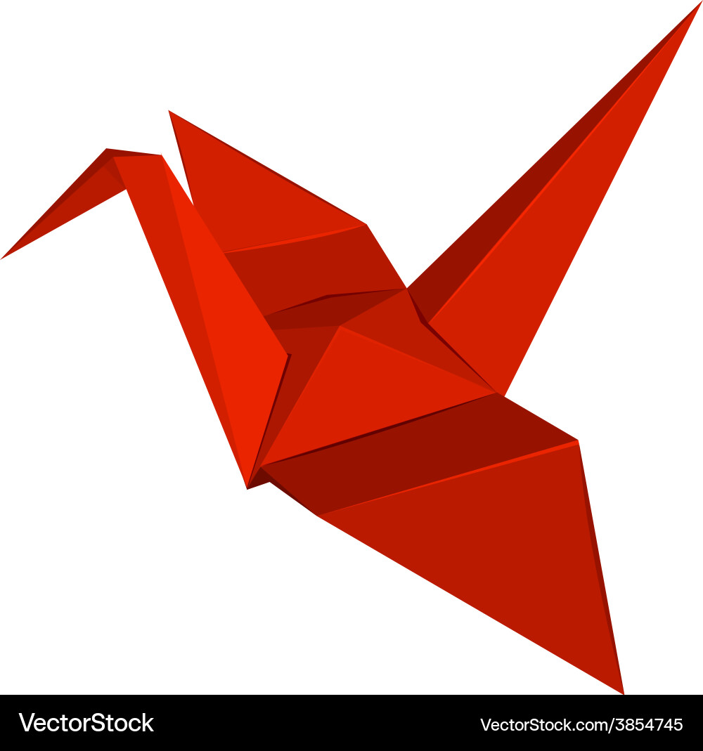 Orgami Vector Origami Royalty Free Vector Image - VectorStock