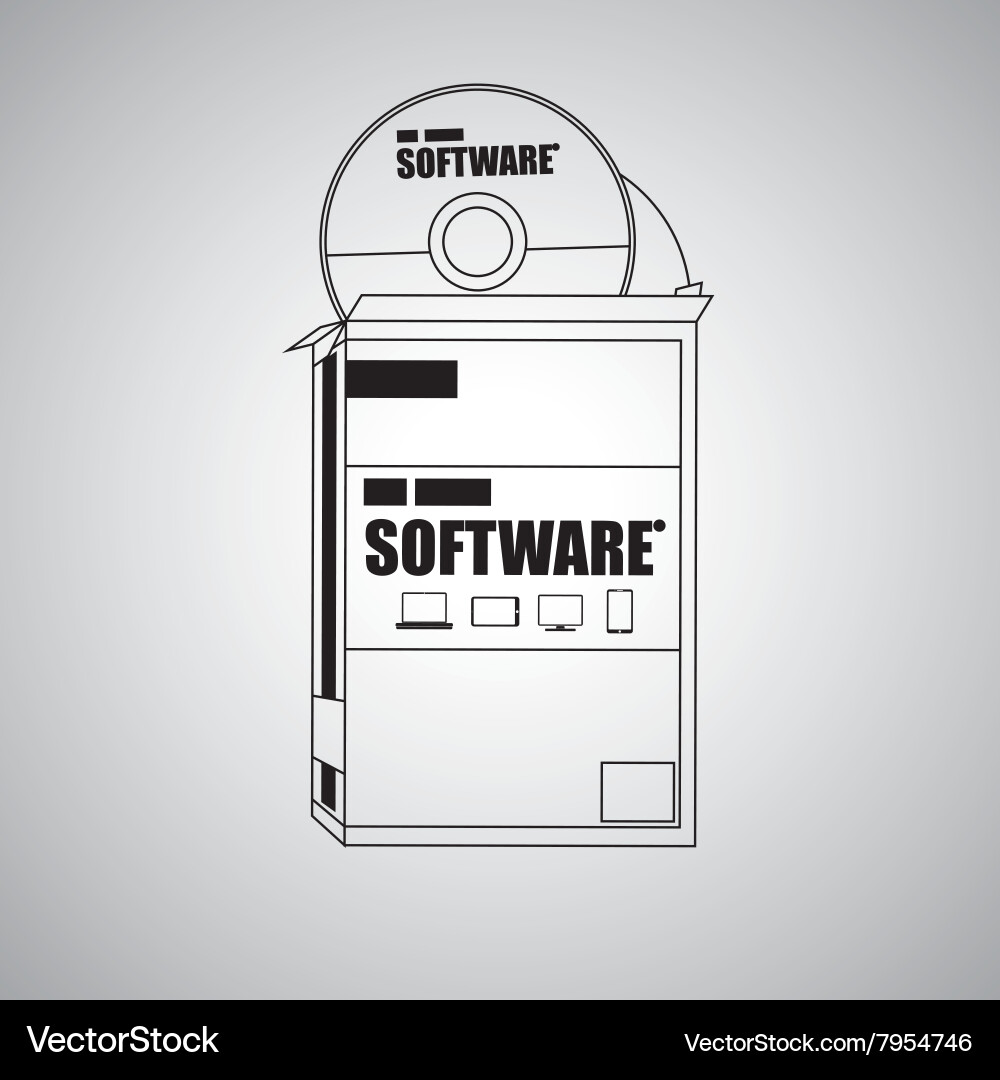 Development and software design vector image