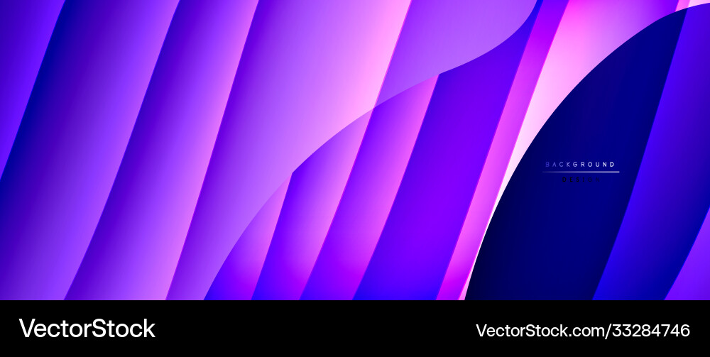 Fluid gradient waves with shadow lines and glowing Fluid gradient waves with shadow lines and glowing Vector Image