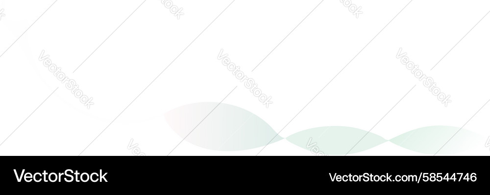 Fluid Wave Line Element Vector Image