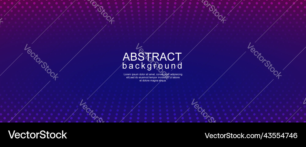 Modern gradient color background with halftone Vector Image