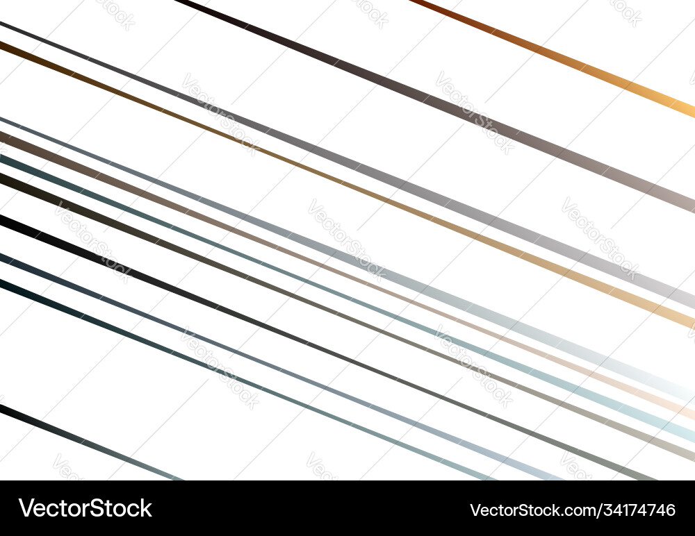 Random colorful lines with gradient fill Random colorful lines with gradient fill vector image