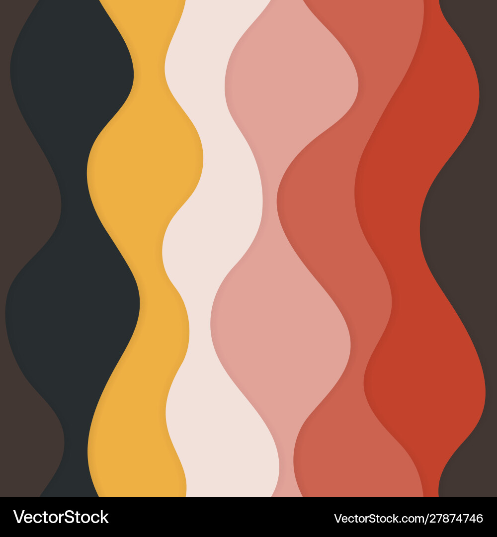 Seamless pattern with colorful abstract waves Seamless pattern with colorful abstract waves vector image