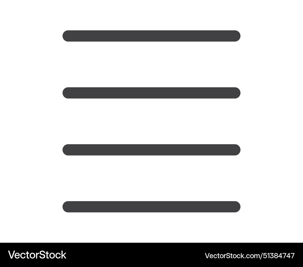 Hamburger menu icon buttons for website ui Hamburger menu icon buttons for website ui Vector Image