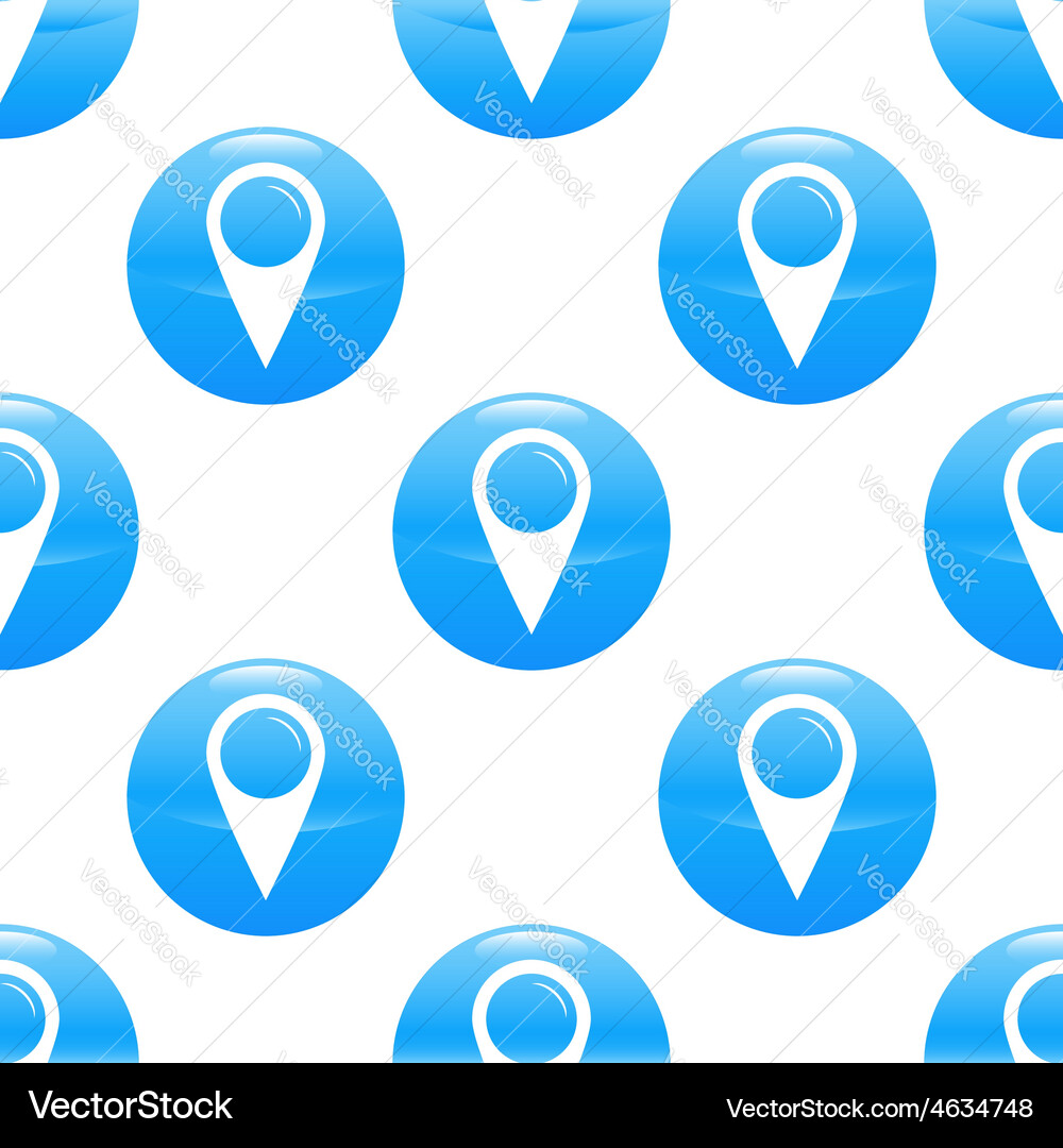 Map pointer sign pattern Vector Image