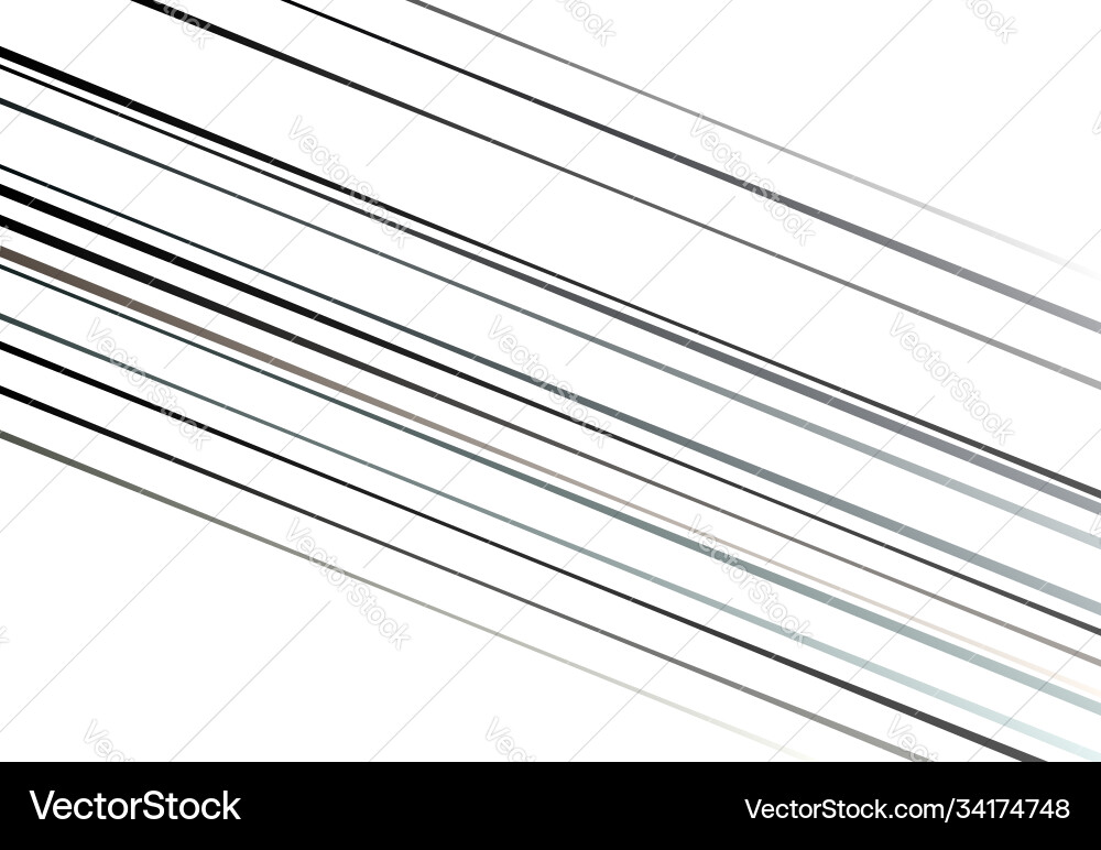 Random colorful lines with gradient fill vector image
