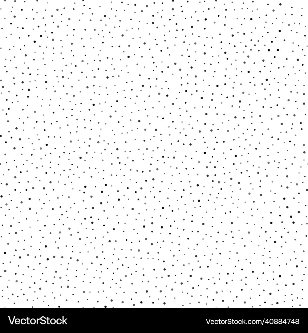 Seamless pattern with black dots on white Seamless pattern with black dots on white vector image