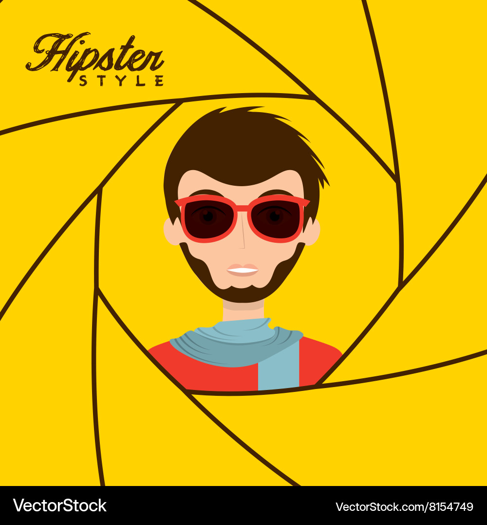Camera shutter background Vector Image
