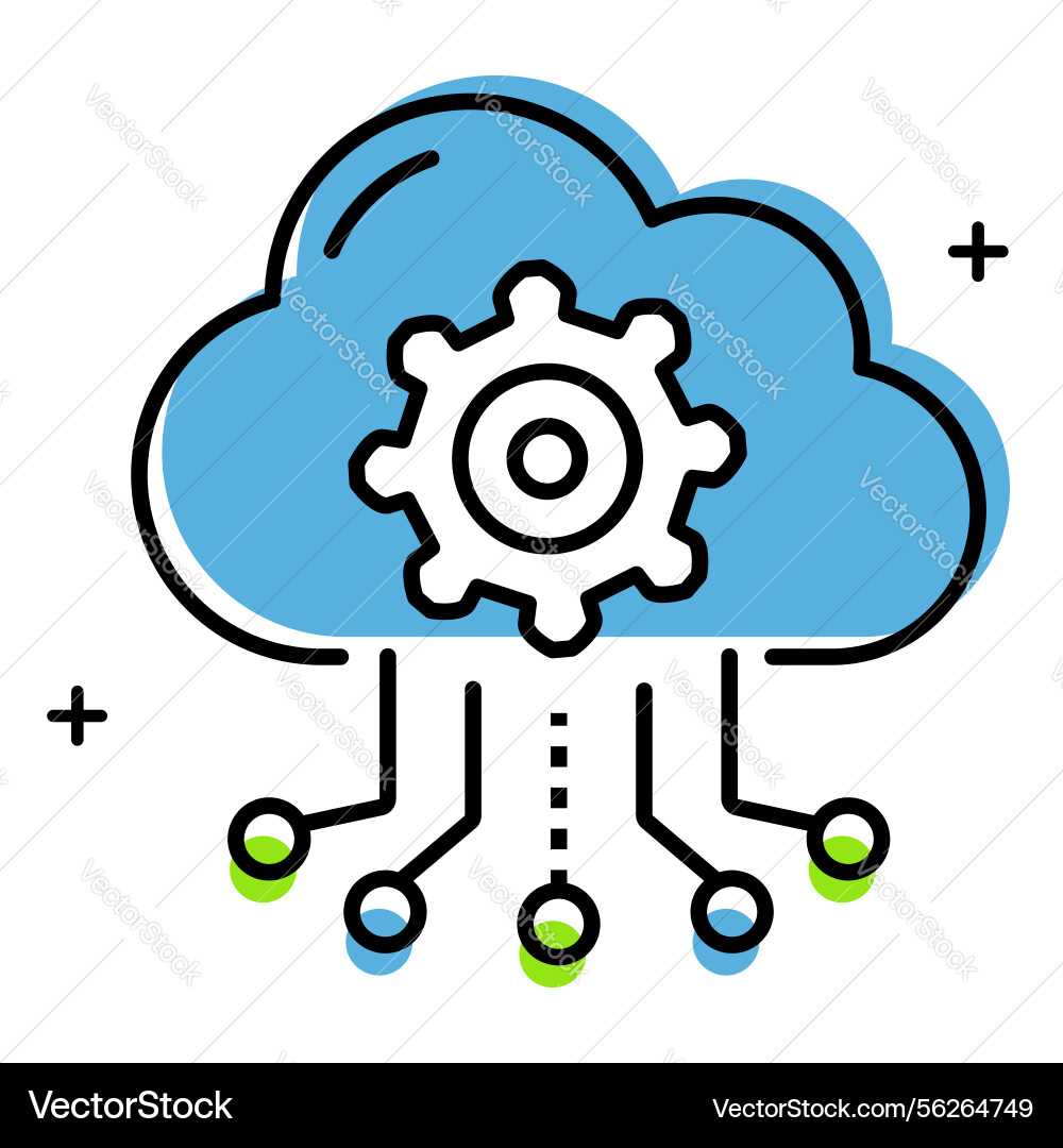 Digitale Schnittstelle und Entwicklung Icon Design Digitale Schnittstelle und Entwicklung Icon Design vektorbild