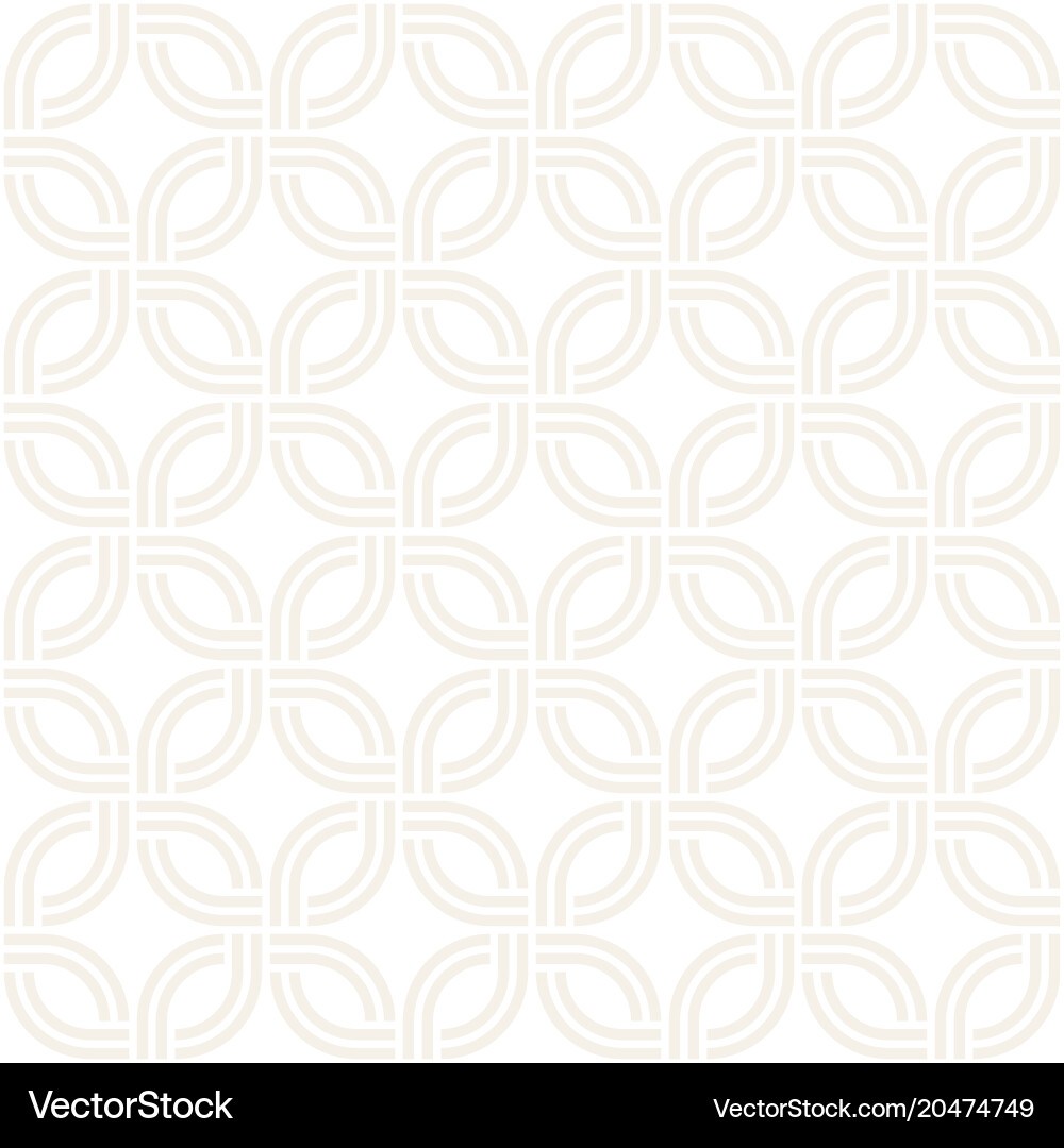 Seamless subtle lattice pattern modern vector image