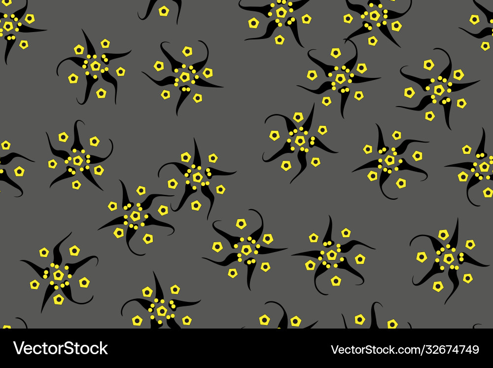 Strange chub seamless pattern Vector Image