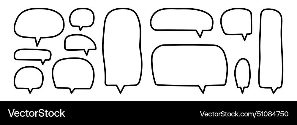 Bubble for text Vector Image