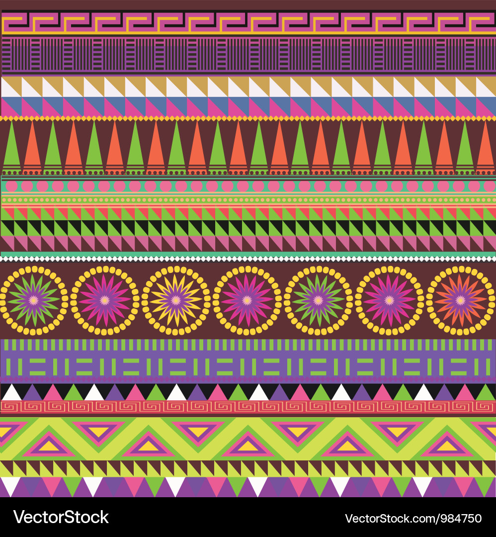 Bunte geometrische Muster Vektorbild