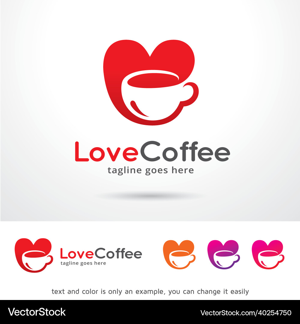 Coffee Lover Logo Design Template, Coffee, Love, Lover PNG and Vector with  Transparent Background for Free Download, image size:1000x1079