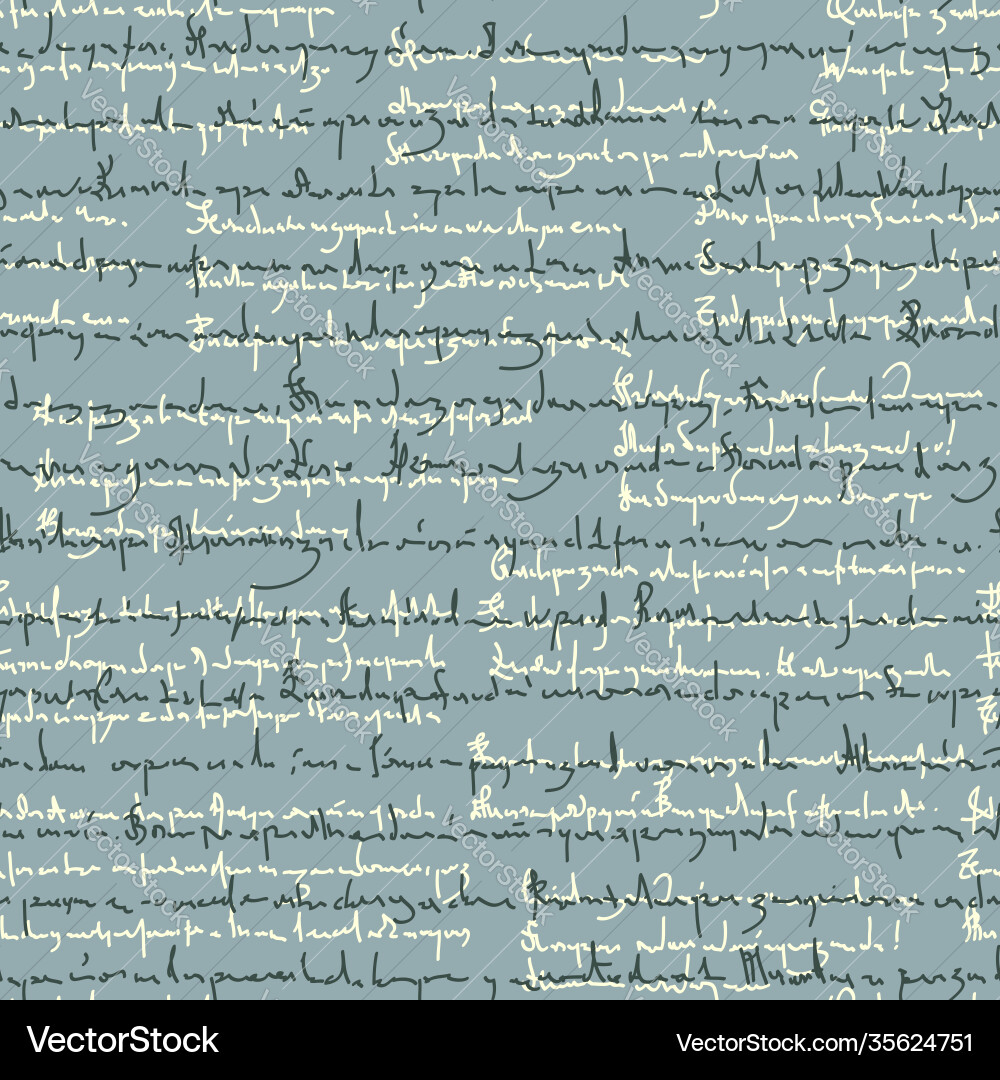 Handwriting Scribble Pattern Vector Image