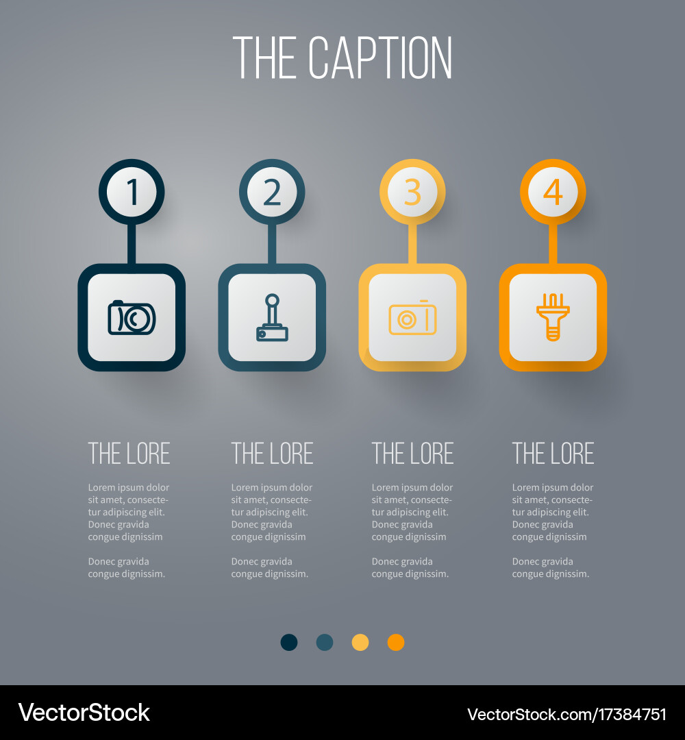 Outline device set of camera keypad photographer vector image