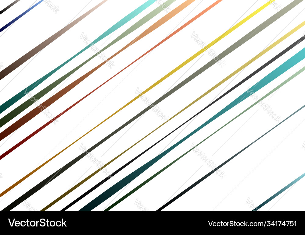 Random colorful lines with gradient fill Random colorful lines with gradient fill vector image