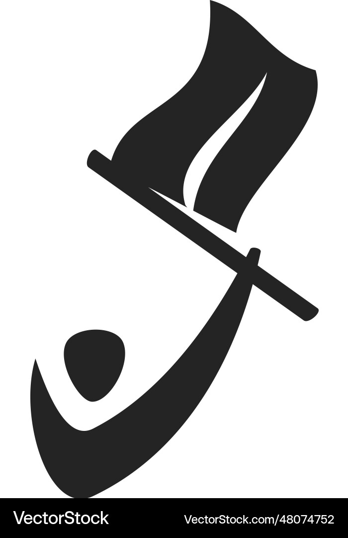 Freiheit Menschen Flagge Logo Vorlage Symbol Marke Freiheit Menschen Flagge Logo Vorlage Symbol Marke vektorbild