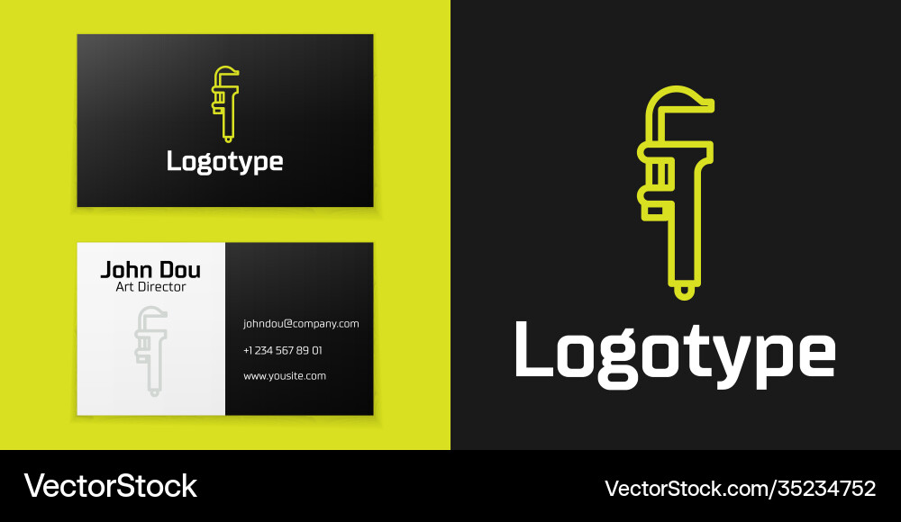 Logotype line calliper or caliper and scale icon Logotype line calliper or caliper and scale icon vector image