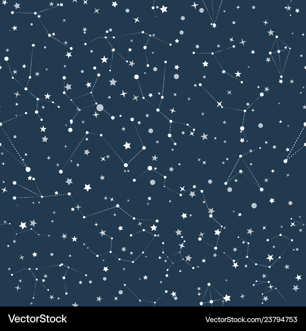 Abstract seamless pattern space constellations Abstract seamless pattern space constellations vector image