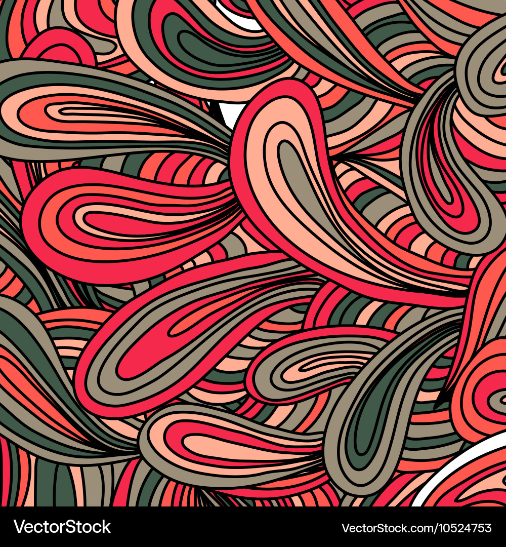 Hand drawn doodles pattern scetch of background Vector Image