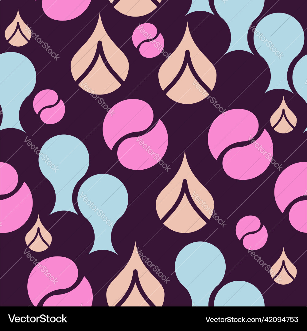 Seamless pattern background design Vector Image