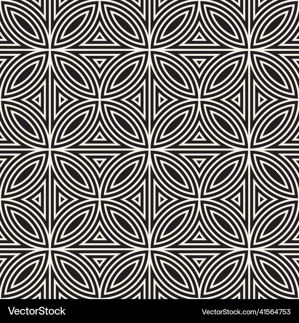 Seamless pattern repeating geometric elements Seamless pattern repeating geometric elements vector image