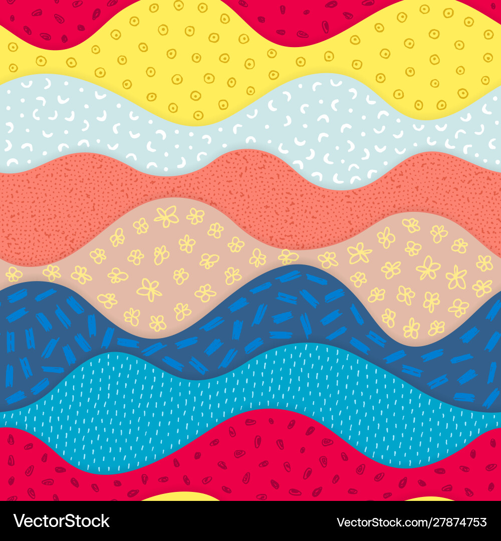 Seamless pattern with abstract textured Seamless pattern with abstract textured Vector Image