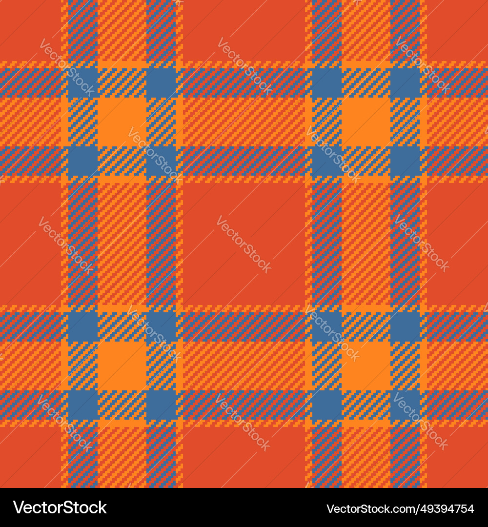 Tartan pattern background of textile check Vector Image