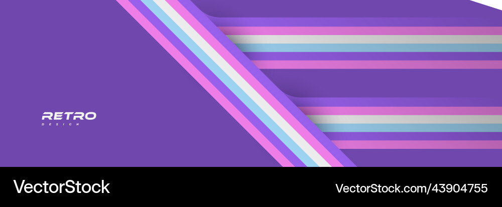Abstract retro background with colorful lines Abstract retro background with colorful lines Vector Image