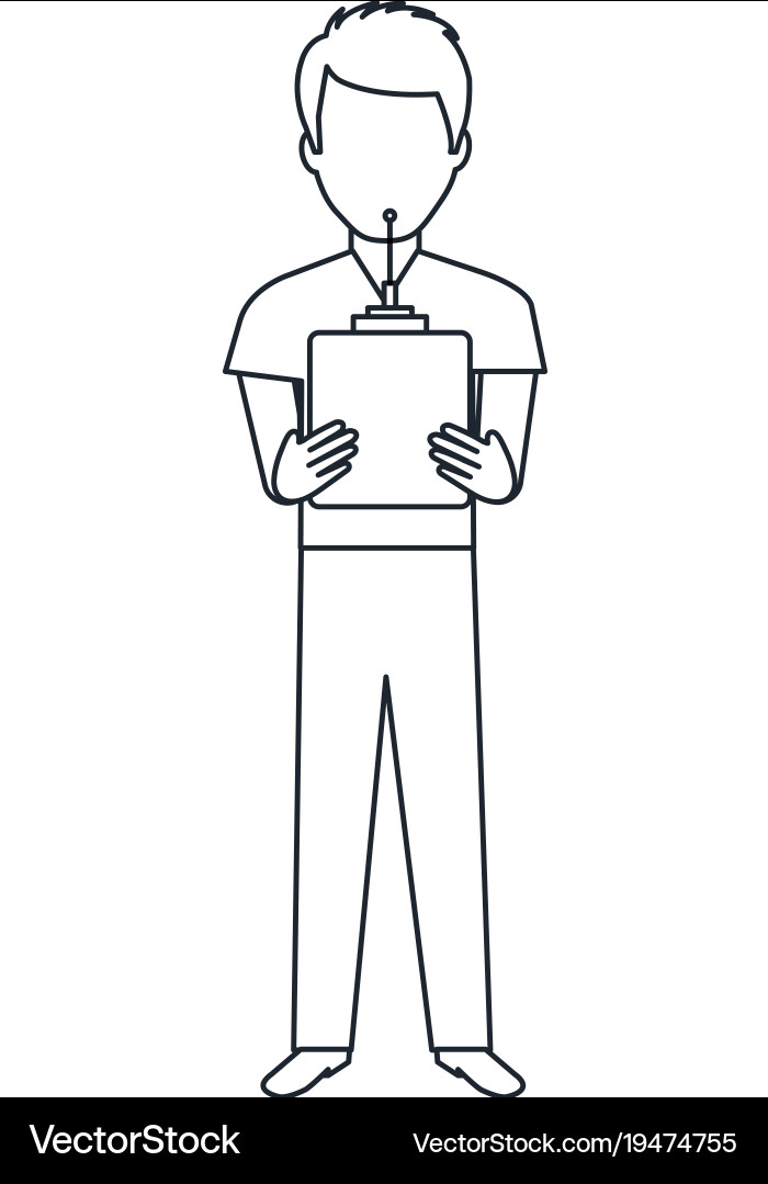 Man with drone remote control vector image